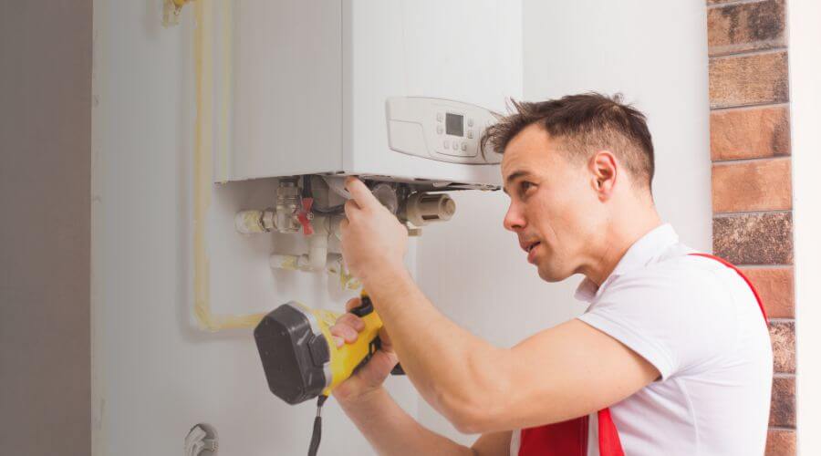 Professional water heater repair in Tram, KY